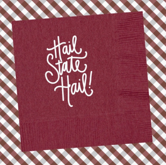 Hail State Hail Beverage Napkins