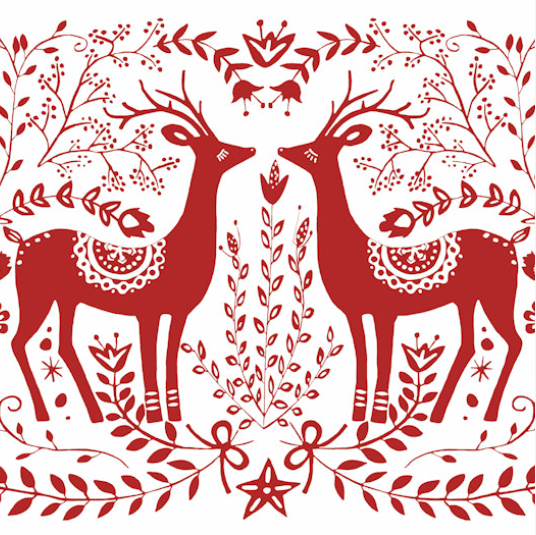 Reindeer Placemats