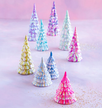 Colorful Glass Marble Trees