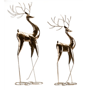 Gold Resin Deer