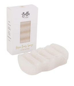 Konjac gentle Exfoliating Body Sponge - White