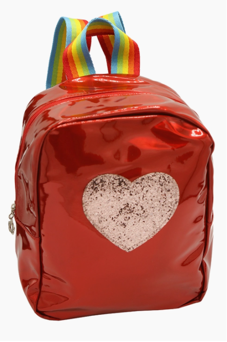 Red Heart Backpack