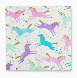 Magical Unicorn Dinner Napkins