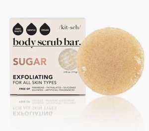 Sugar Exfoliating Body Scrub Bar