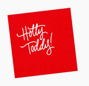 Red Hotty Toddy Beverage Napkins