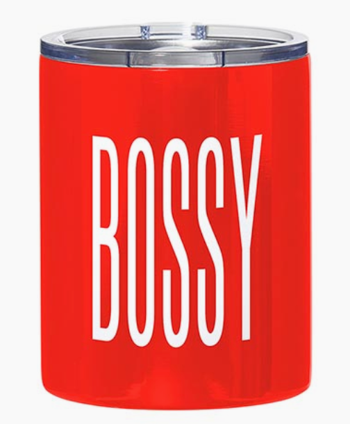 Stainless Steel Tumbler - Bossy