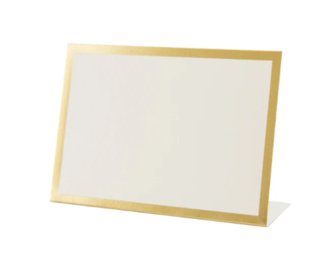 Gold Frame Place Cards