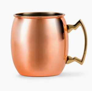 Plain Copper Moscow Mule Drinking Mug