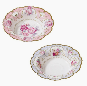 Truly Scrumptious Floral Paper Bowls