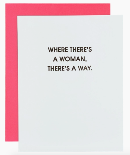 Where There's A Woman Card