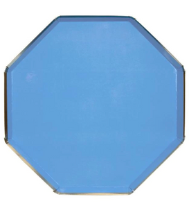 Bright Blue Dinner Plates