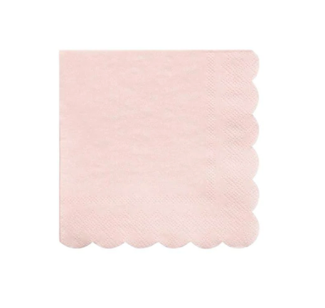 Dusky Pink Beverage Napkins