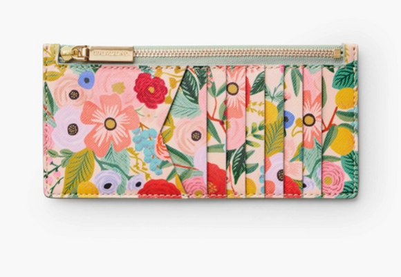 Garden Party Slim Card Wallet