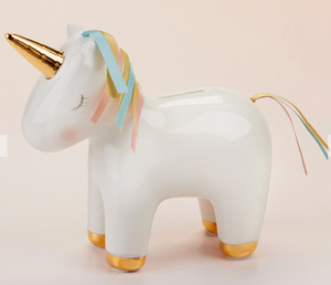 Unicorn Porcelain Bank