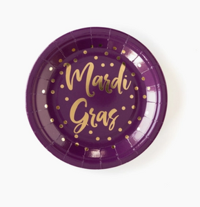 Mardi Gras Side Plates