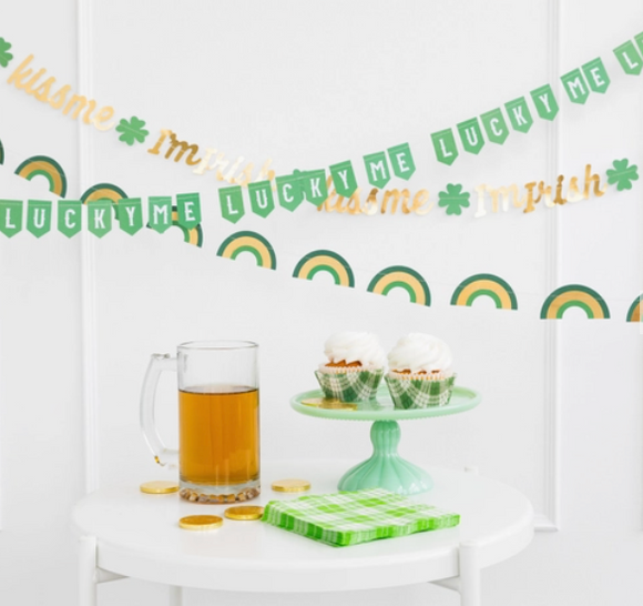 St. Patrick's Day Mini Banner Set