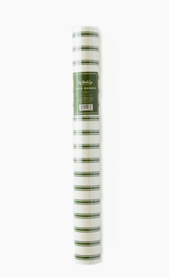 Green Stripe Table Runner