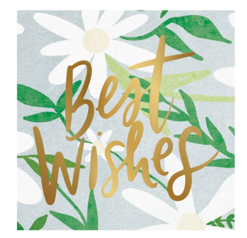 Best Wishes Beverage Napkins