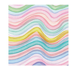 Color Waves Beverage Napkins