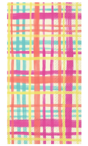 Art Pop Plaid Guest Towels