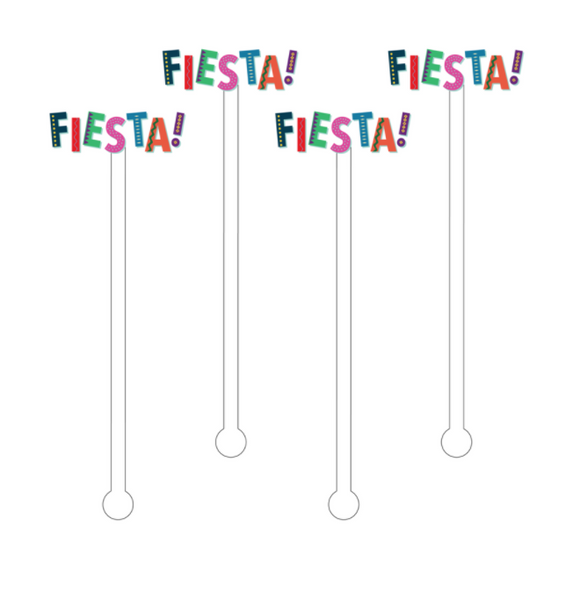 Fiesta Acrylic Stir Sticks