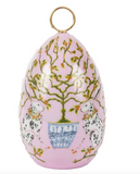 Bunnies Enameled Decorative Egg