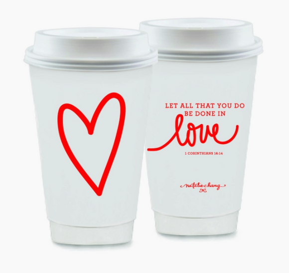 Love Scripture To Go Cups