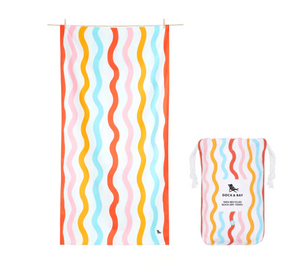 Kids Squiggle Face Quick Dry Towel