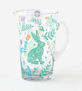 Spring Fables Glass Pitcher