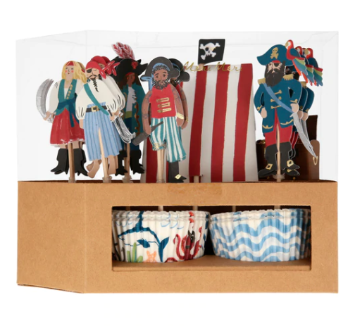 Pirate Ship Cupcake Kit