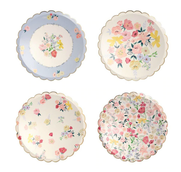 English Garden Dinner Plates