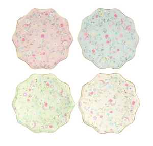 Laduree Paris Floral Side Plates