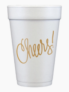 Cheers! Styrofoam Cups