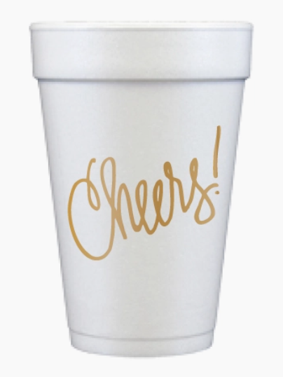 Cheers! Styrofoam Cups