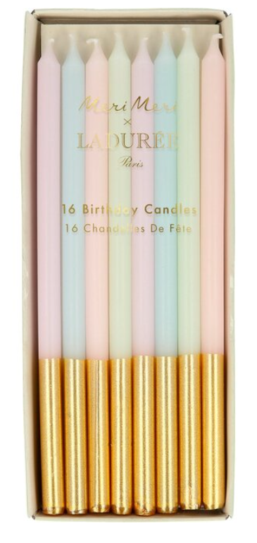 Laduree Paris Gold Leaf Candles