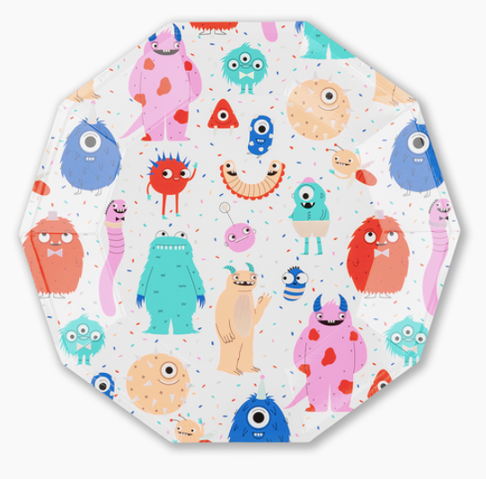 Little Monsters Dinner Plates