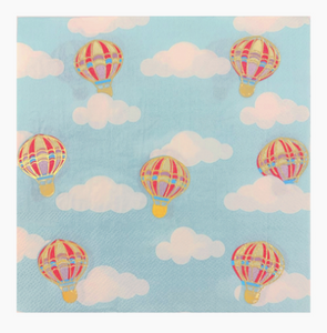 Up, Up, & Away Dinner Napkins