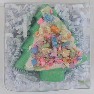 Treat Size Christmas Tree Premium Sidewalk Chalk