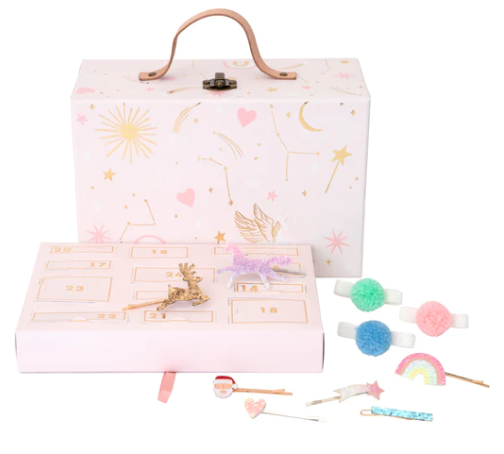 Hair Accessories Advent Calendar Suitcase