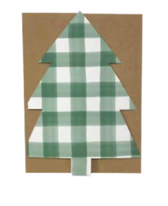 Gingham Tree Diecut Napkins