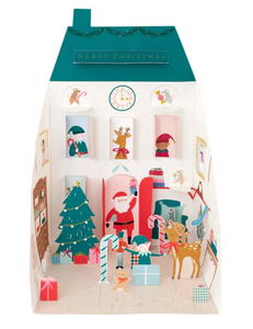 Santa's House Pop Up Advent Calendar