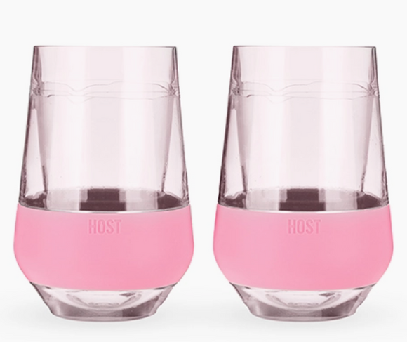 Wine Freeze XL Cooling Cups - Blush