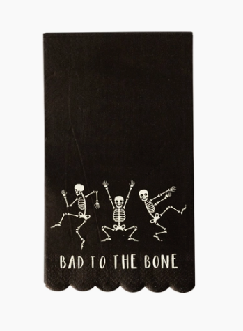 Bad To The Bone Guest Towels