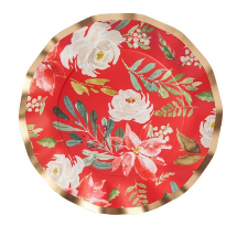 Winter Blossom Wavy Dinner Plates