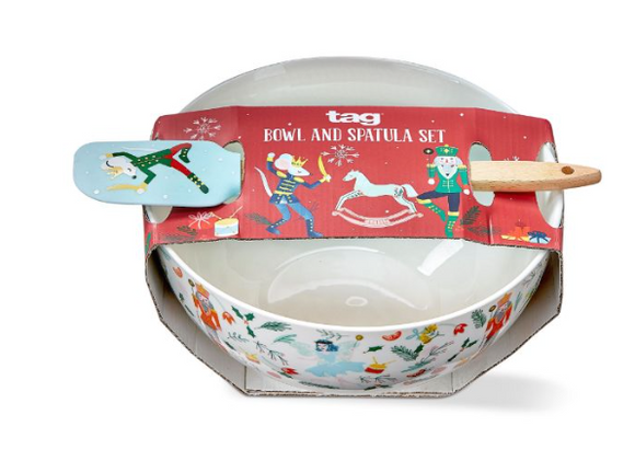 Nutcracker Bowl & Spatula