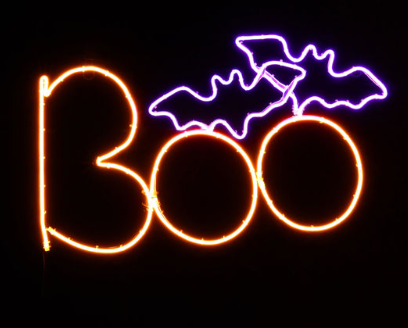 Boo Neon Sign