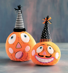 Mustachio & Surprise Pumpkin Plush