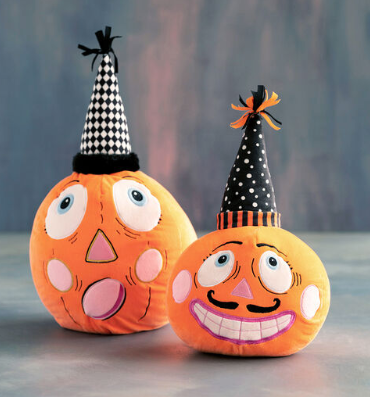 Mustachio & Surprise Pumpkin Plush