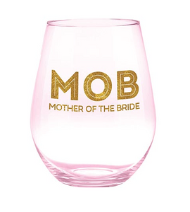 Mother Of The Bride Jumbo Wine Glass