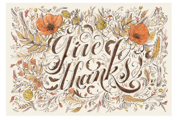 Give Thanks Placemats